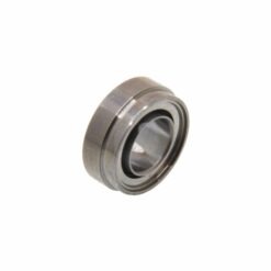 Angular-contact ceramic ball bearing, 3.175 x 5.98/6.35 x 2.38/2.78, stepped outer ring, extended inner ring