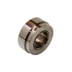 Angular-contact ceramic ball bearing, 3.175 x 5.98/6.35 x 2.78/1.70, stepped outer ring