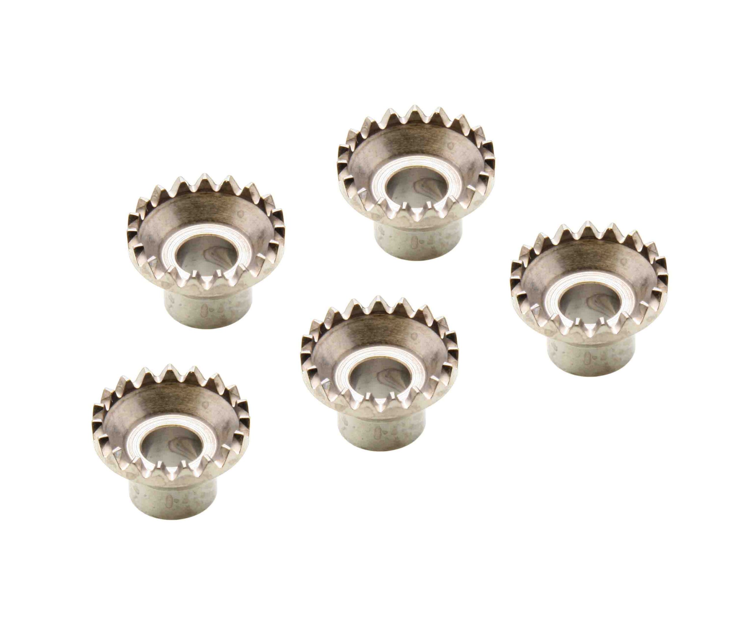 5-pack set of front gears for intermediate shaft Sirona A/C/S200L / C200L Mini / Midwest E Mini/E Plus and B.A. Int. 200LTS/250LT