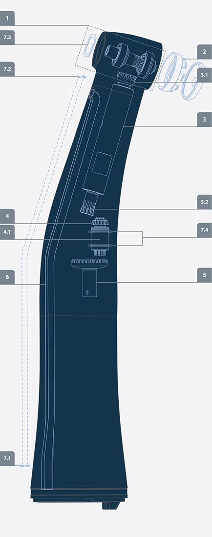 KaVo GENTLEpower 25LP/25LPA/25LPR