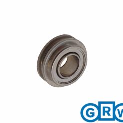 Radial ceramic ball bearing, 3.175 x 6.35/7.52 x 2.78/0.90/0.50, with flange