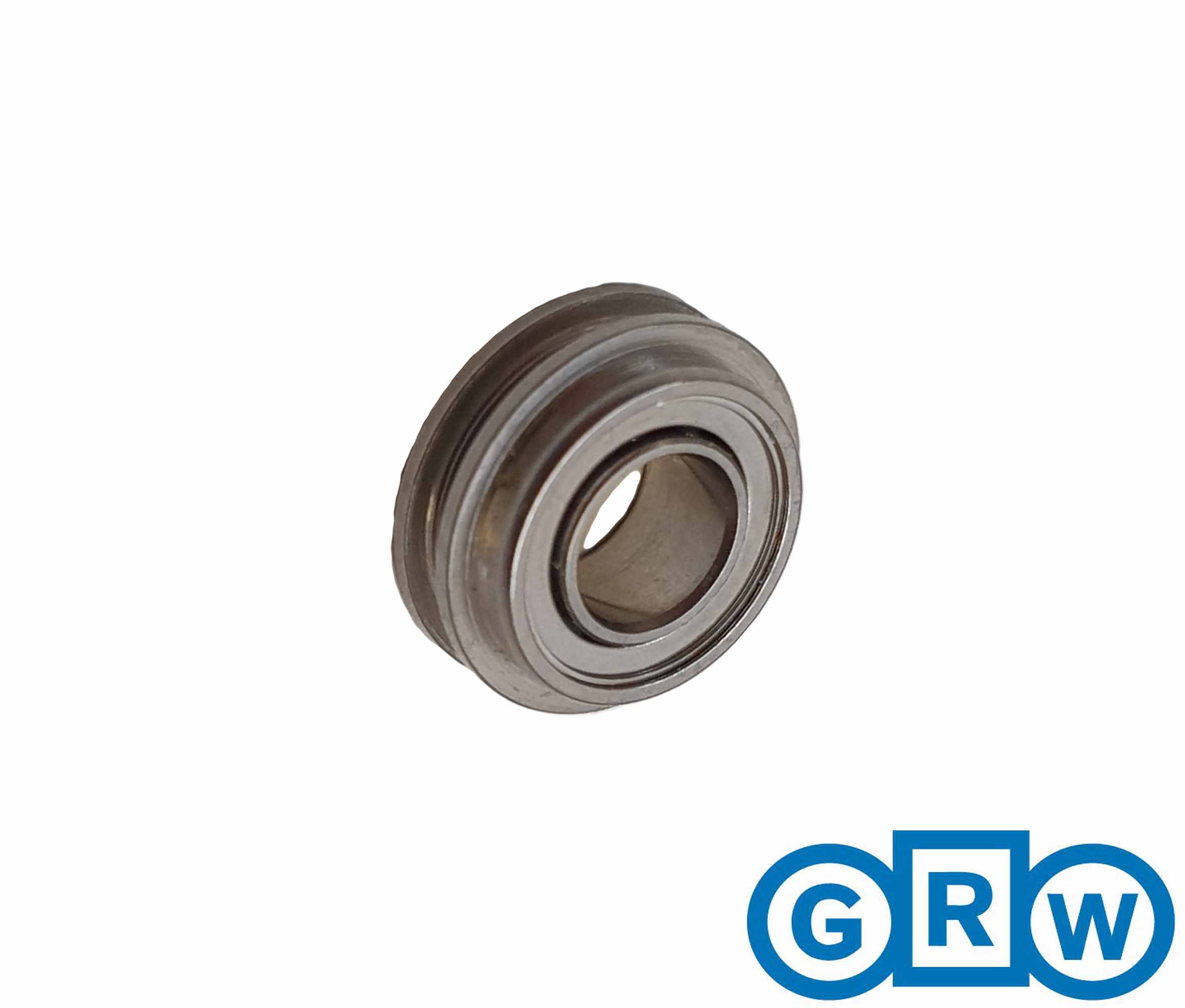 Radial ceramic ball bearing, 3.175 x 6.35/7.52 x 2.78/0.90/0.50, with flange