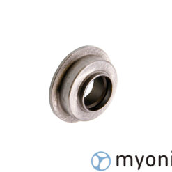 Angular-contact ceramic ball bearing, 3.175 x 6.35/7.88 x 0.35/2.64, with flange