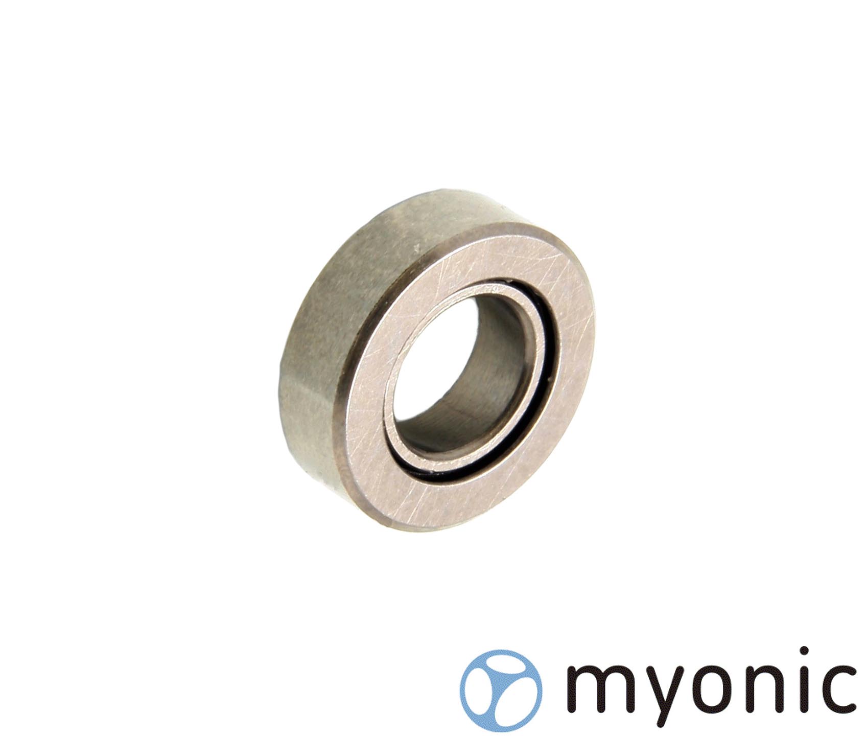 Angular-contact ceramic ball bearing, 3.175 x 6.35 x 1.95/1.75