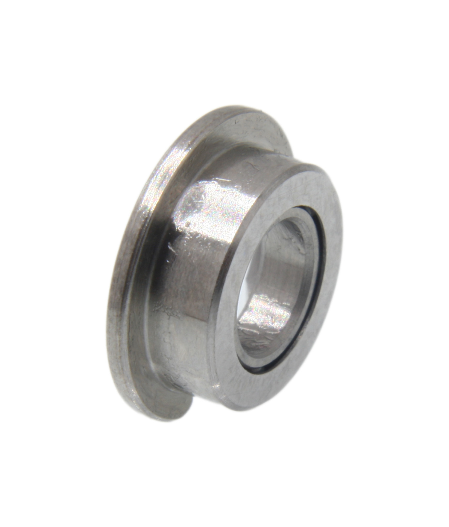 Radial ceramic ball bearing, 3.400 x 6.50/8.30 x 0.60/2.57, with flange